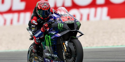 MotoGp, Quartararo: "Errore stupido, sono entrato troppo aggressivo"