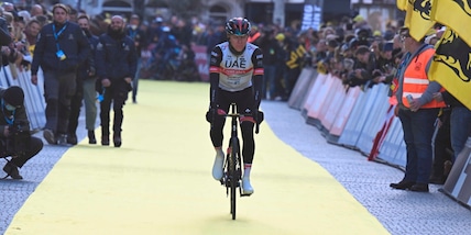 Pogacar leader dell'UAE Team Emirates al Tour de France
