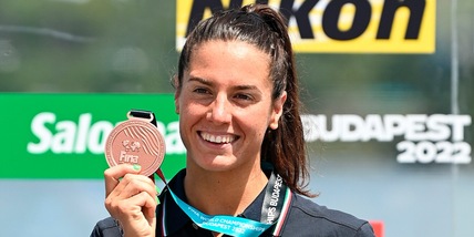 Mondiali nuoto, bronzo Gabbrielleschi nei 5 km donne