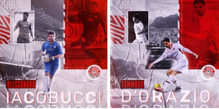 Sudtirol, D'Orazio e Iacobucci sono ufficialmente biancorossi