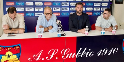 Braglia: "Poche parole e tanto lavoro. Credo nel progetto Gubbio"