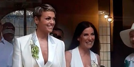 Paola Turci dopo il matrimonio con la Pascale: "Una marea d'affetto"