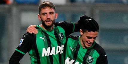 Sassuolo, 10-1 al Real Vicenza: doppiette di Berardi e Raspadori