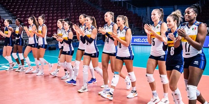 VNL: L'Italia è arrivata ad Ankara