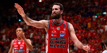 Gigi Datome ancora con l'Olimpia Milano: ufficiale