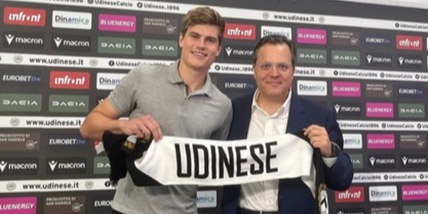 Udinese, ufficiale l'acquisto di Jaka Bijol dal CSKA Mosca