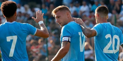 Lazio, Immobile, Basic e Bertini stendono la Triestina
