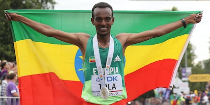 E' da record la maratona dei mondiali di Eugene con l'etiope Tamirat Tola