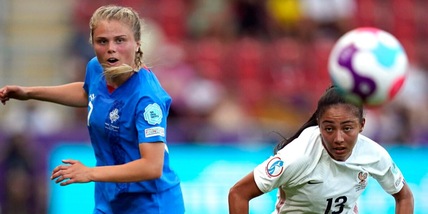 Islanda-Francia 1-1: Malard sblocca, le islandesi pareggiano al 102'