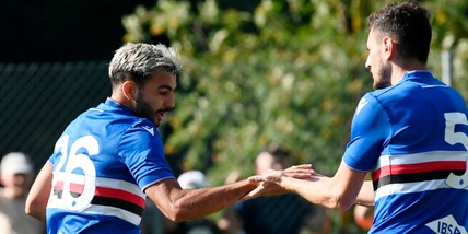 Sampdoria A - Sampdoria B 2-2: pareggio nel test in famiglia