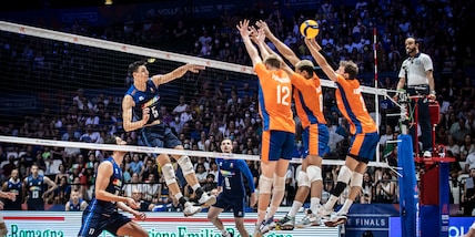 VNL Finals: l'italia batte l'Olanda e vola è in semifinale