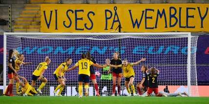 Europei femminili, brivido Svezia: è in semifinale all'ultimo assalto