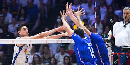 VNL: la Francia è più forte, l'Italia si ferma in semifinale