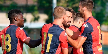 Genoa ok contro la Lazio: 4-1 in amichevole nel segno di Coda