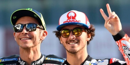 MotoGp, Bagnaia ringrazia Valentino Rossi: "L'Academy mi ha fatto crescere"