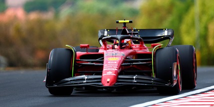 F1: Sainz e la Ferrari comandano le libere 1 in Ungheria, terzo Leclerc