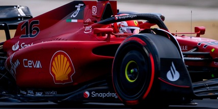 F1: Leclerc e la Ferrari davanti nelle libere 2 in Ungheria, terzo Sainz