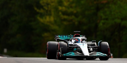 F1, Gp Ungheria: prima pole di Russell a precedere Sainz e Leclerc