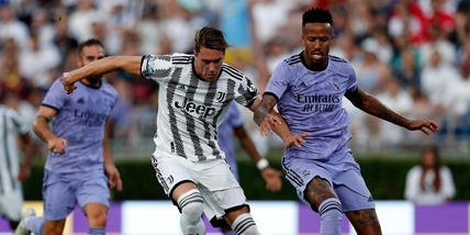 Il Real segna su rigore con Benzema: Juve spuntata, brutto primo tempo