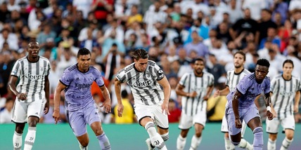 Juve, una sconfitta Real: 2-0 con gol di Benzema e Asensio