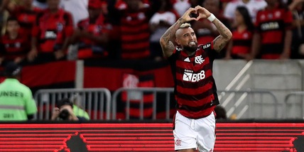 Vidal, debutto da titolare e primo gol con la maglia del Flamengo