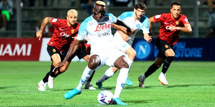 Napoli, 1-1 con il Maiorca: in gol Osimhen, esordio per Kim