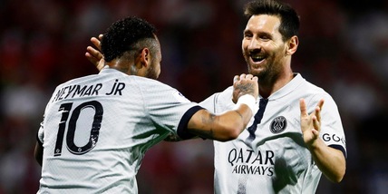 Psg show, doppietta Messi: 5-0 sul campo del Clermont