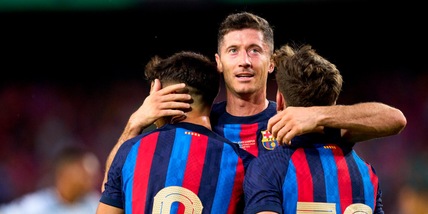 Trofeo Gamper, festa Barcellona: 6-0 al Pumas e subito Lewandowski in gol
