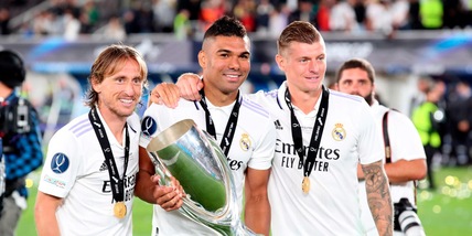 Real, l'ossessione di Modric: foto con Kroos e Casemiro per ogni titolo vinto