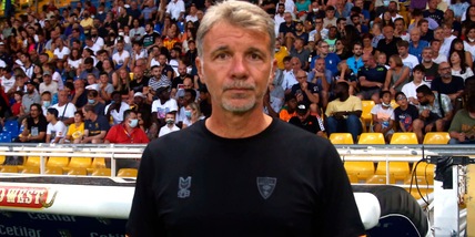 Lecce, Baroni: "Dubbio Cetin, faremo adattamenti in difesa"
