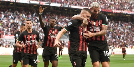 Milan, poker all'Udinese: doppietta Rebic. L'Atalanta batte la Sampdoria