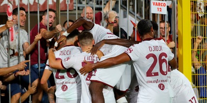 Monza-Torino 1-2, il tabellino