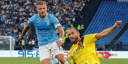 Lazio-Bologna 2-1, il tabellino
