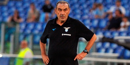 Lazio-Bologna, Sarri: "Gran carattere. L'Olimpico un aiuto in più"