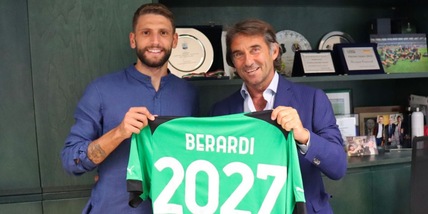 Sassuolo, ufficiale: Berardi ha rinnovato fino al 2027