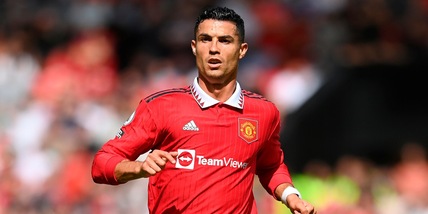 'Ammonizione' per Cristiano Ronaldo: la manata al tifoso Everton gli costa un avvertimento condizionale