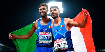 Tremila siepi, argento e bronzo per l'Italia con Abdelwahed e Zoghlami