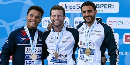 Europei di nuoto, tuffi: Marsaglia d'oro dai 3 metri, bronzo per Tocci