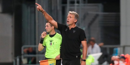 Lecce, Baroni: "Atteggiamento giusto, ma è mancata convinzione sotto porta"