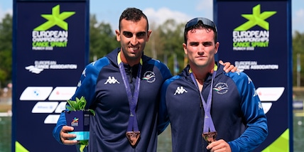 Europei, Burgo e Schera conquistano il bronzo nel K2 1000