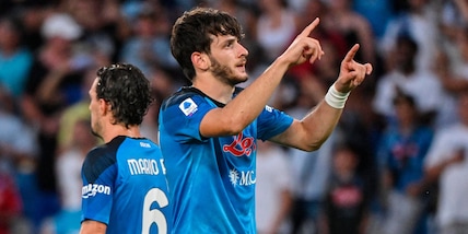 Napoli-Monza 4-0: Kvaratskhelia show, Spalletti in volo