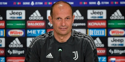 Juve, Allegri: "Rabiot gioca. Infortuni? Ogni volta viene giù tutto"