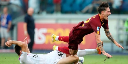 Roma, altro guaio per Mourinho: lussazione alla spalla per Zaniolo