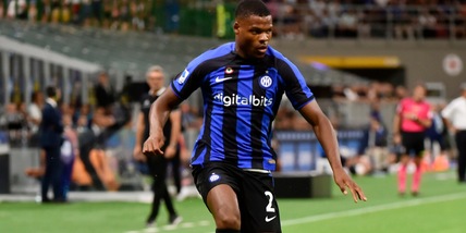 Inter, verticalità e chilometri: Dumfries è l'attaccante in più di Inzaghi