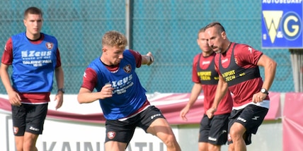 Salernitana, testa alla Samp: lavoro specifico per Ribery, Bohinen e Lovato