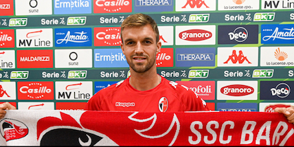 Calciomercato Bari, ufficiale l'ingaggio dello sloveno Zuzek