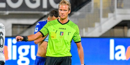 Serie B: Pisa-Genoa: arbitra Chiffi. Minelli per Palermo-Ascoli