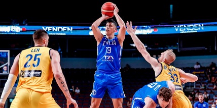 Melli e Fontecchio trascinano l'Italia alla vittoria contro l'Ucraina