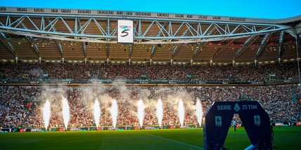 Luci, effetti speciali e dj set: lo Juventus Stadium dà spettacolo