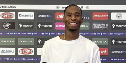 Ehizibue: "Udinese? Grande occasione. Non vedo l'ora di iniziare"